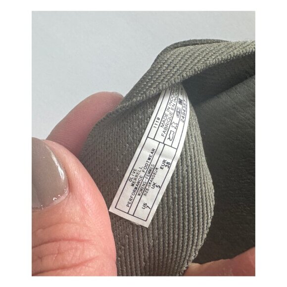 Merrell Kaiteri Women's Wedge Slide Olive Green Sandals - Picture 5 of 5